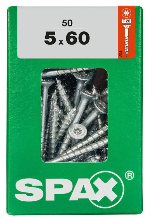 Spax schroef T-star plus verzonken kop 5x60mm 50st - Image 2