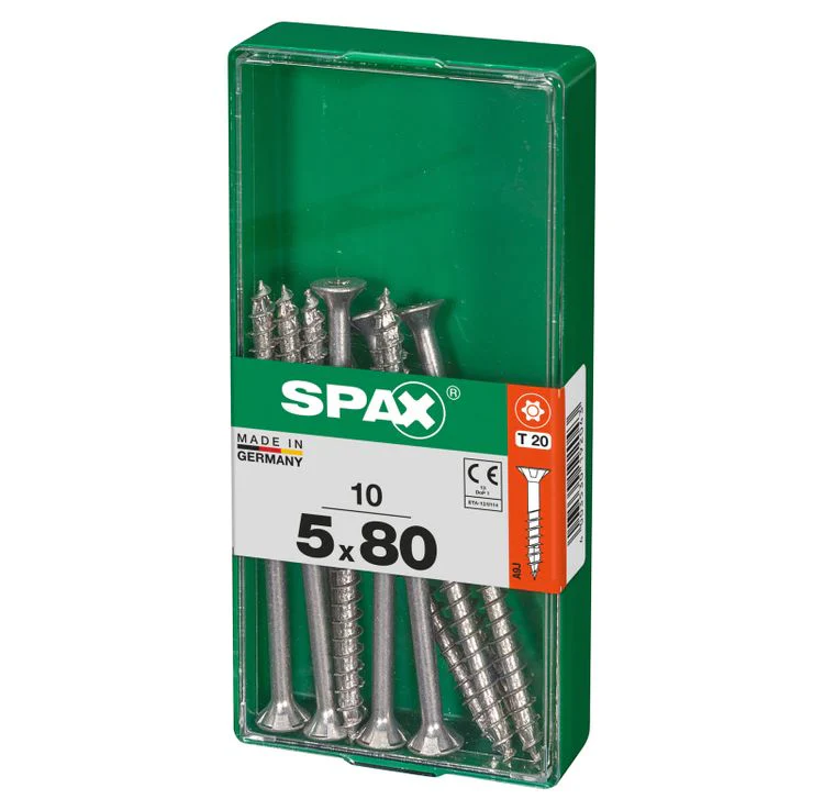 Spax schroef T-star plus verzonken kop 5x80mm 10st - Image 2