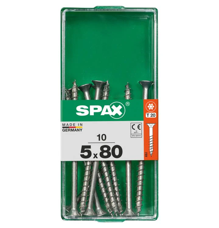 Spax schroef T-star plus verzonken kop 5x80mm 10st - Image 3