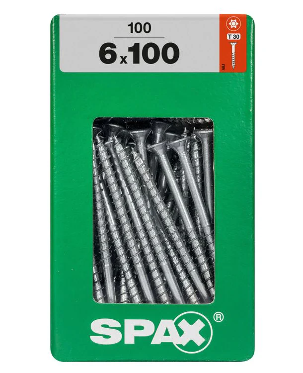 Spax schroef T-star plus verzonken kop 6x100mm 100st - Image 3