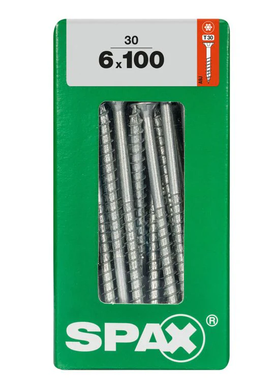 Spax schroef T-star plus verzonken kop 6x100mm 30st - Image 3