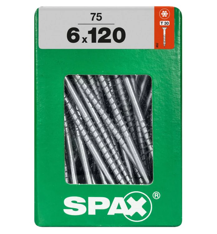 Spax schroef T-star plus verzonken kop 6x120mm 75st - Image 3