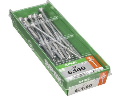 Spax schroef T-star plus verzonken kop 6x140mm 20st - Image 2