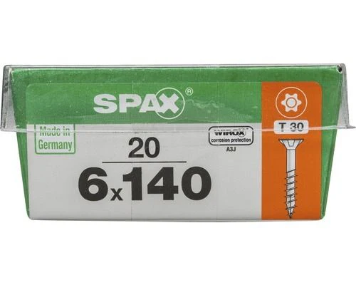 Spax schroef T-star plus verzonken kop 6x140mm 20st - Image 3