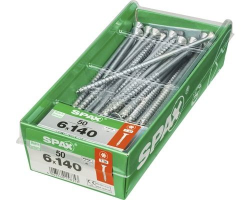Spax schroef T-star plus verzonken kop 6x140mm 50st - Image 2