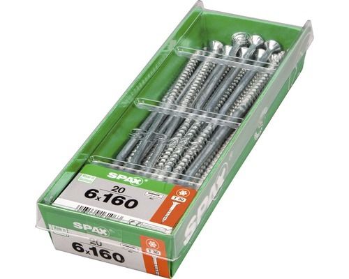 Spax schroef T-star plus verzonken kop 6x160mm 20st - Image 2