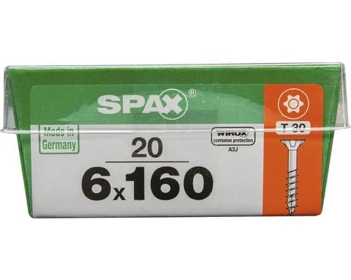 Spax schroef T-star plus verzonken kop 6x160mm 20st - Image 3
