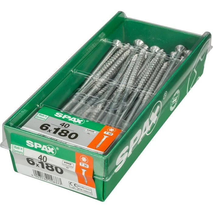 Spax schroef T-star plus verzonken kop 6x180mm 40st - Image 2