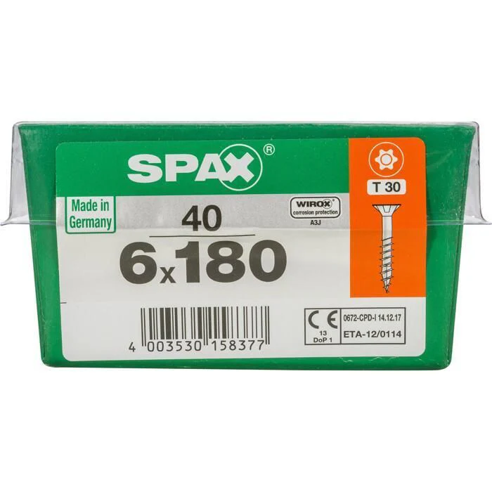 Spax schroef T-star plus verzonken kop 6x180mm 40st - Image 3
