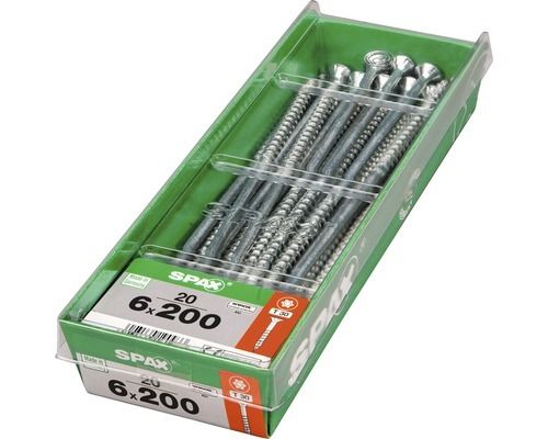 Spax schroef T-star plus verzonken kop 6x200mm 20st - Image 2