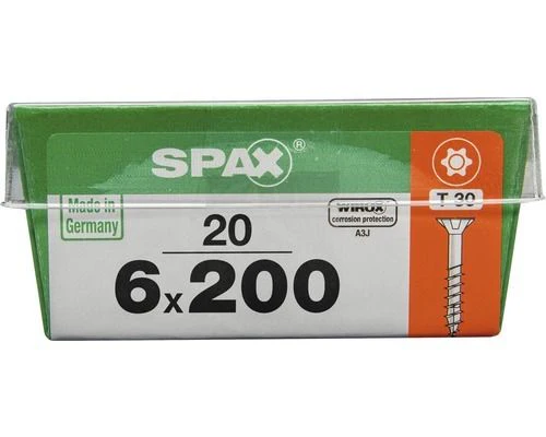 Spax schroef T-star plus verzonken kop 6x200mm 20st - Image 3