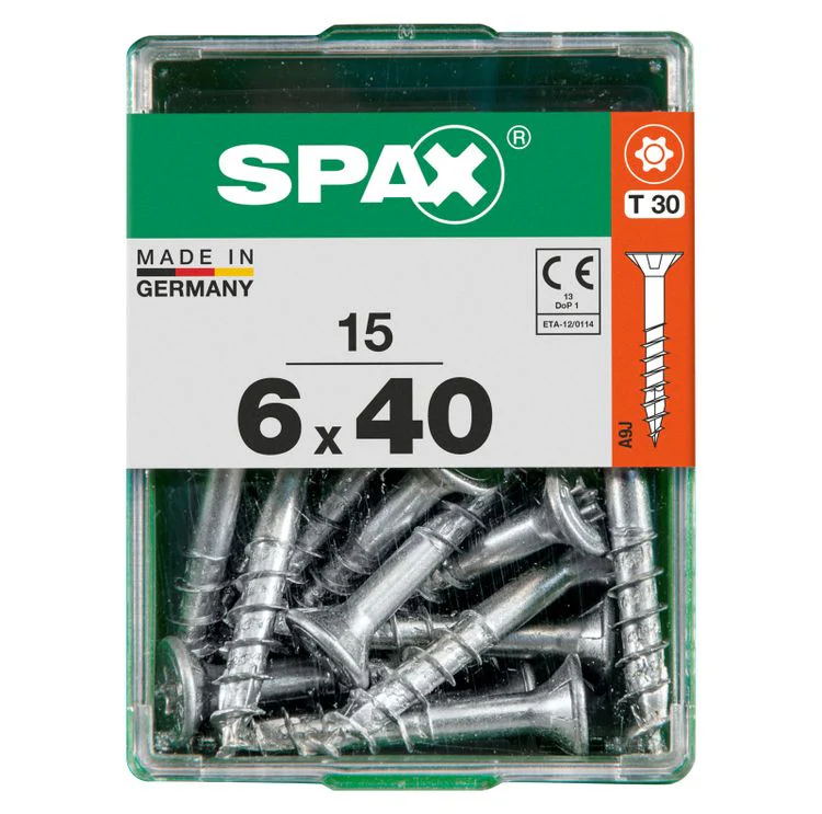 Spax schroef T-star plus verzonken kop 6x40mm 15st - Image 3