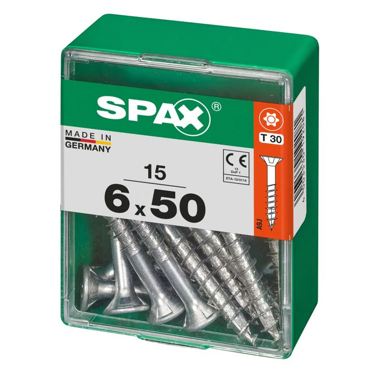 Spax schroef T-star plus verzonken kop 6x50mm 15st - Image 2