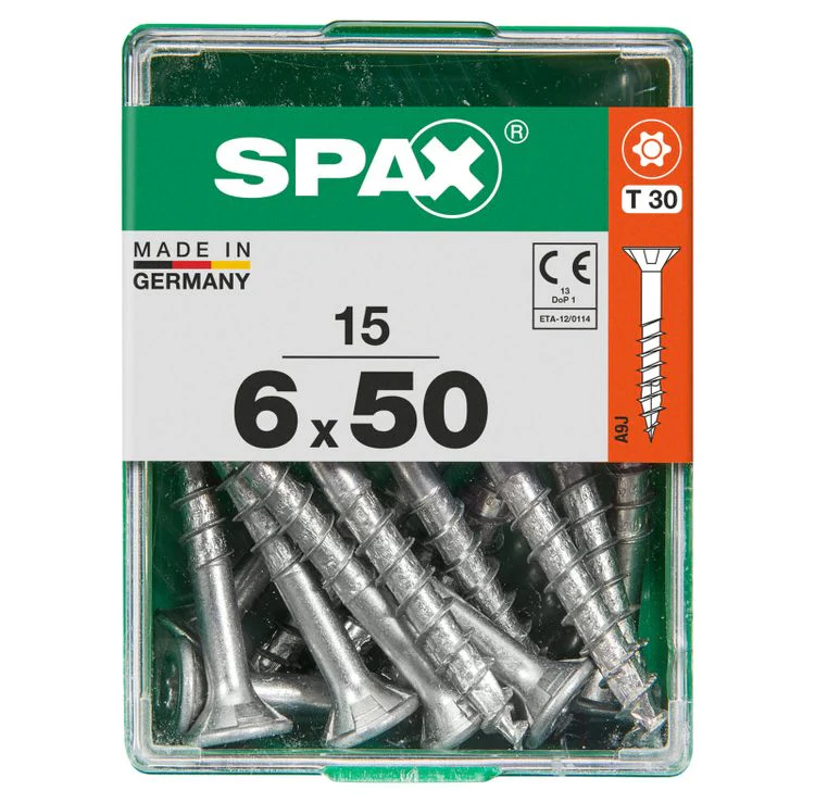 Spax schroef T-star plus verzonken kop 6x50mm 15st - Image 3