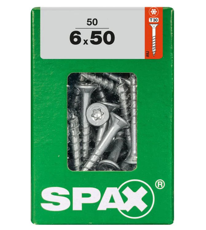 Spax schroef T-star plus verzonken kop 6x50mm 50st - Image 3
