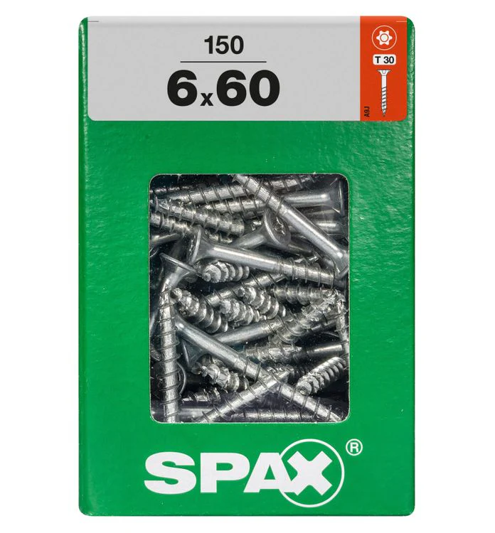 Spax schroef T-star plus verzonken kop 6x60mm 150st - Image 3