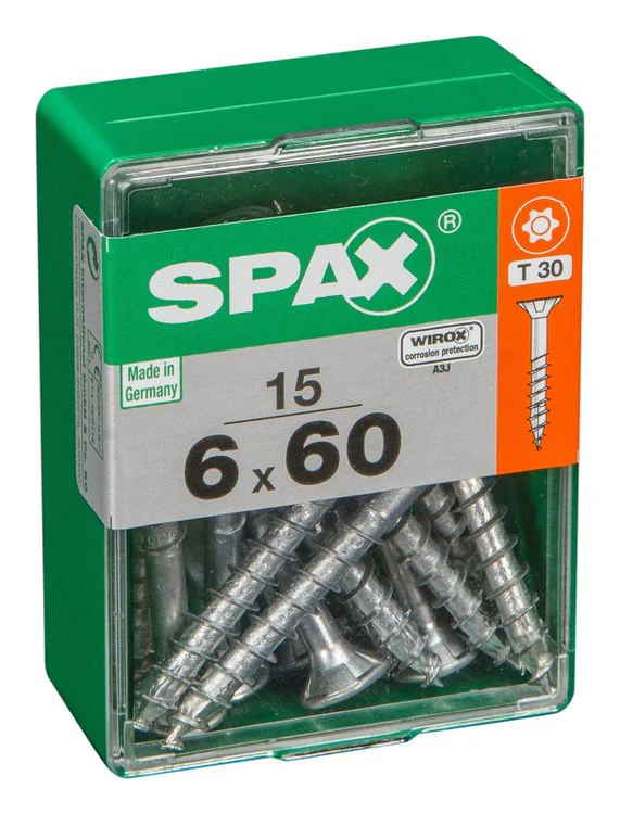 Spax schroef T-star plus verzonken kop 6x60mm 15st - Image 3