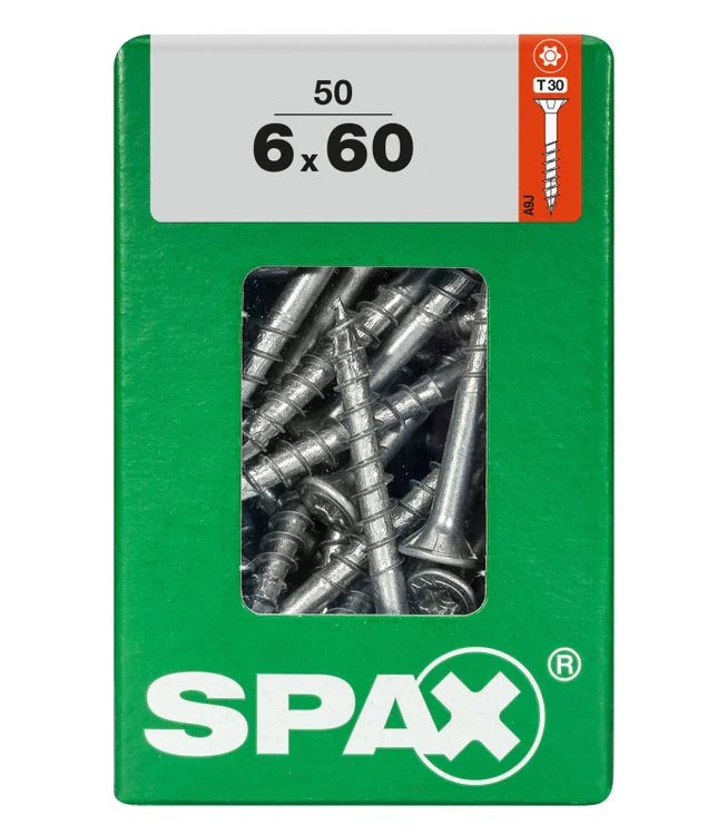 Spax schroef T-star plus verzonken kop 6x60mm 50st - Image 3