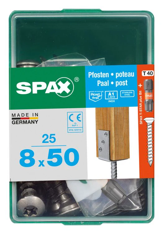Spax verbindingsschroef T-star plus centreerkop 8x50mm 25st - Image 3