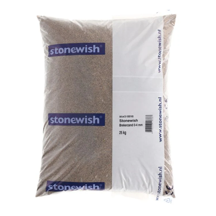 Stonewish brekerzand geel, bruin 0-4mm 25kg - Image 2
