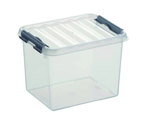 Sunware Q-line opbergbox 3L kunststof transparant 1-vaks