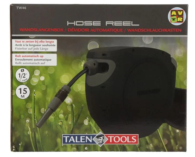 Talen Tools wandslangenbox incl. slang 15m - Image 3