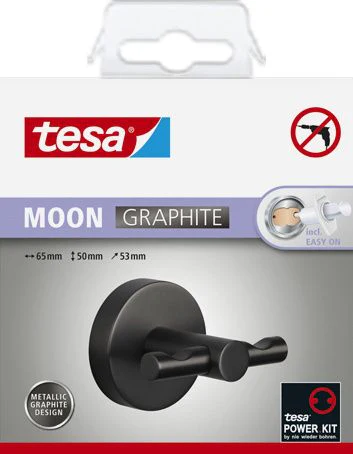 Tesa Moon badjashaak stainless steel enkel graphite - Image 3