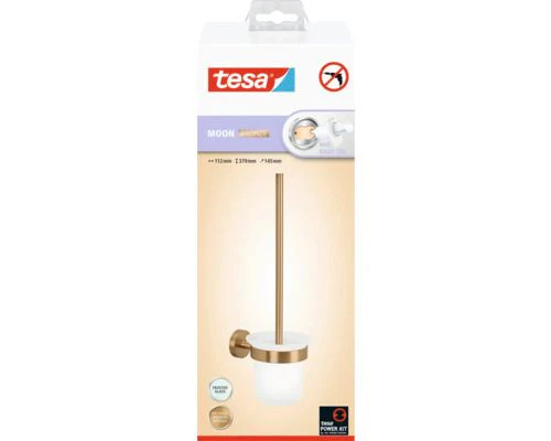 Tesa Moon toiletborstelhouder stainless steel brons - Image 3