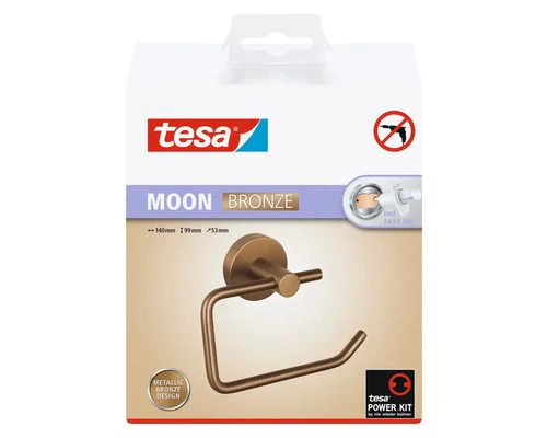 Tesa Moon toiletrolhouder stainless steel brons - Image 3