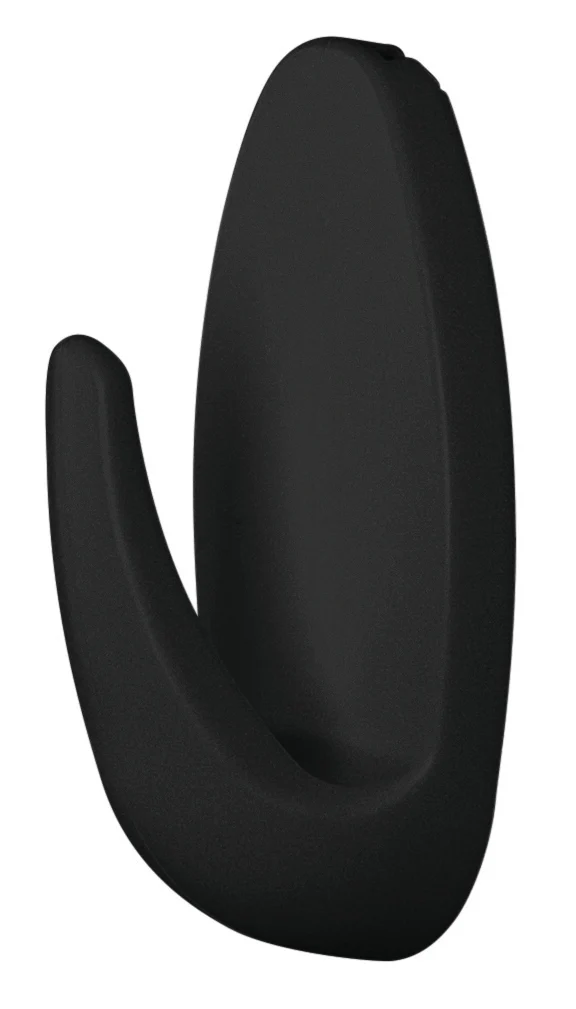 Tesa Powerstrips zelfklevende haak ovaal kunststof zwart 3st - Image 3