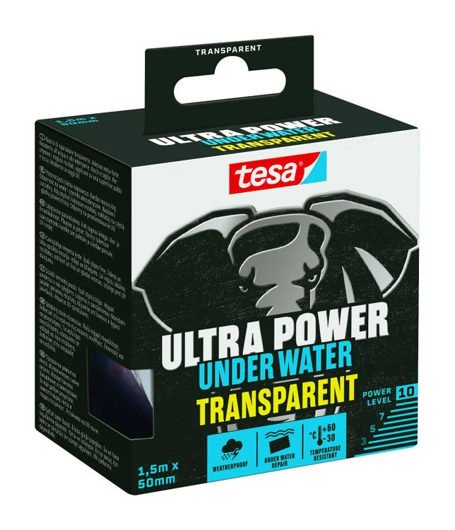 Tesa Ultra power reperatie tape transparant 50mm x 1,5m - Image 4