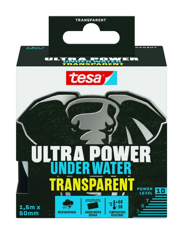 Tesa Ultra power reperatie tape transparant 50mm x 1,5m - Image 7