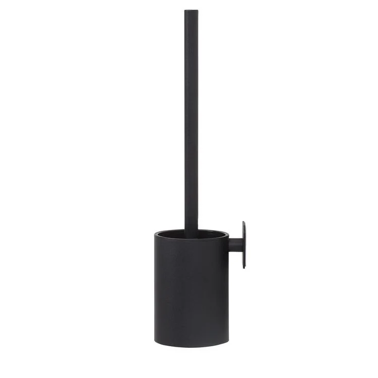 Tiger Colar toiletborstel hangend zwart enkel RVS, ABS rond - Image 3