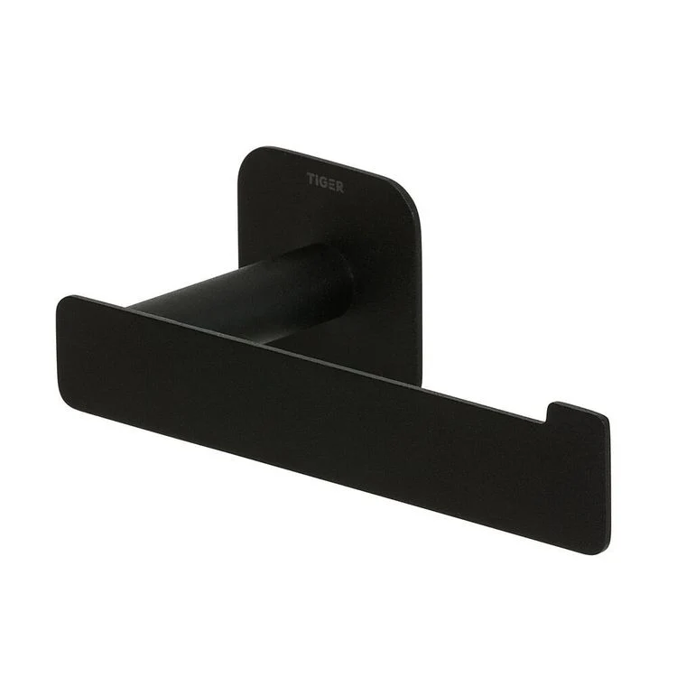 Tiger Colar toiletrolhouder zwart enkel RVS rechthoek - Image 2