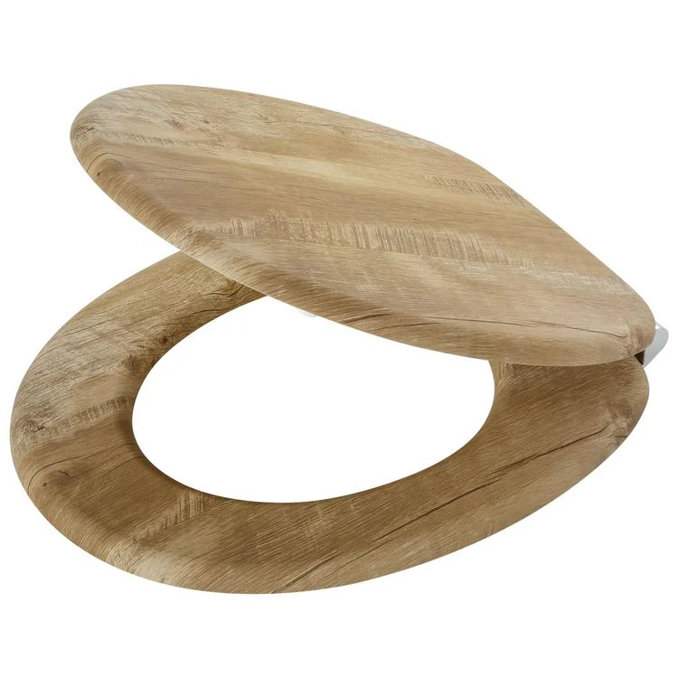Tiger Hetta WC-bril houtlook met softclose - Image 4