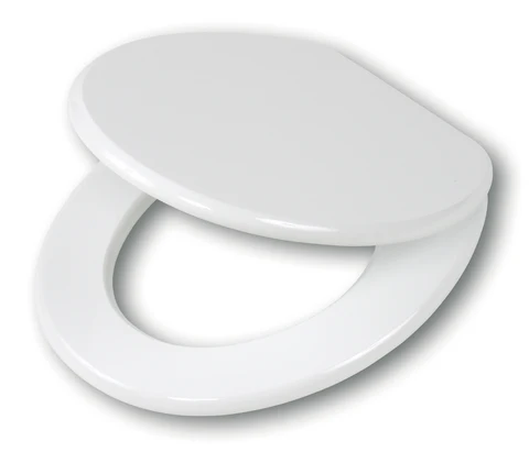 Tiger Mississippi WC-bril rvs, hout wit met softclose