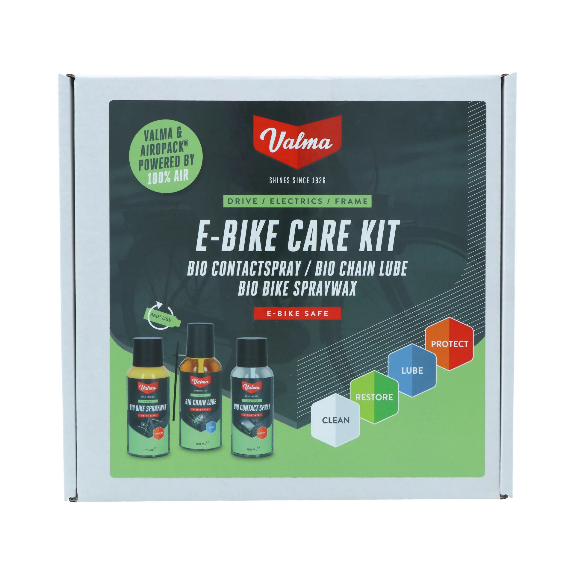 Valma E-Bike safe E-bike onderhoudsset 3-delig - Image 4