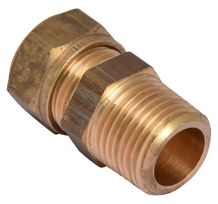 VSH knelkoppeling recht overgang metaal 15mmx1/2"M - Image 2