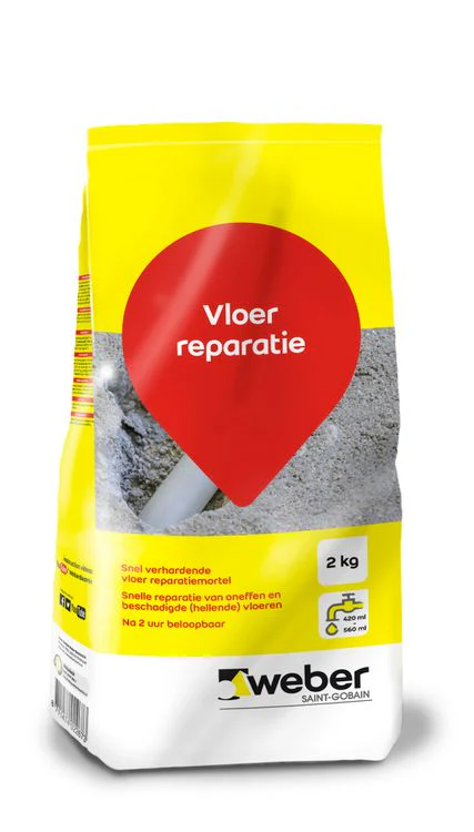 Weber Beamix reparatiemortel grijs 2kg