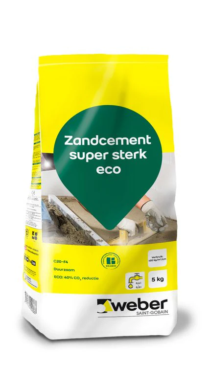 Weber Beamix zandcement grijs 5kg