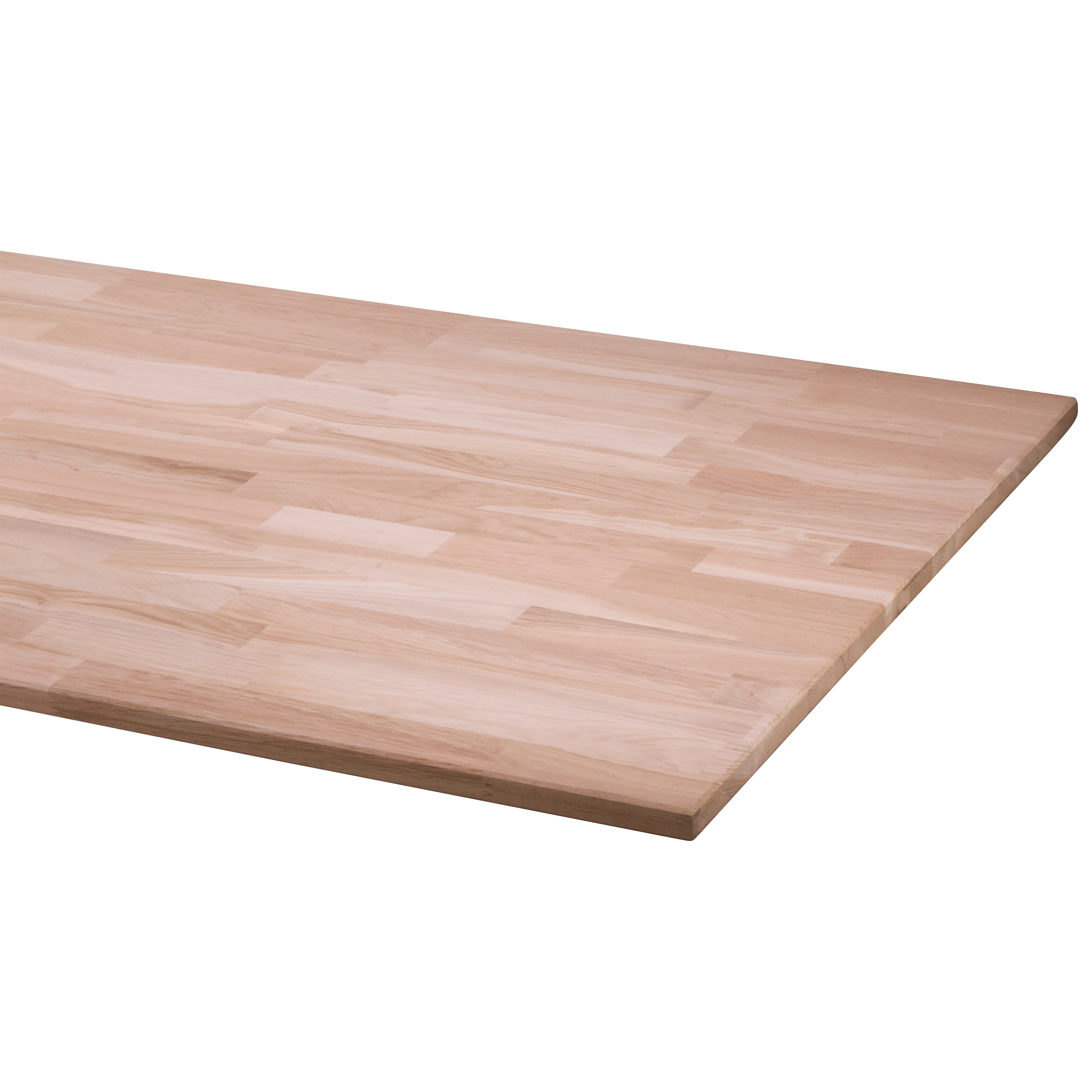 Werkblad massief eiken 26mm 200x80cm - Image 2