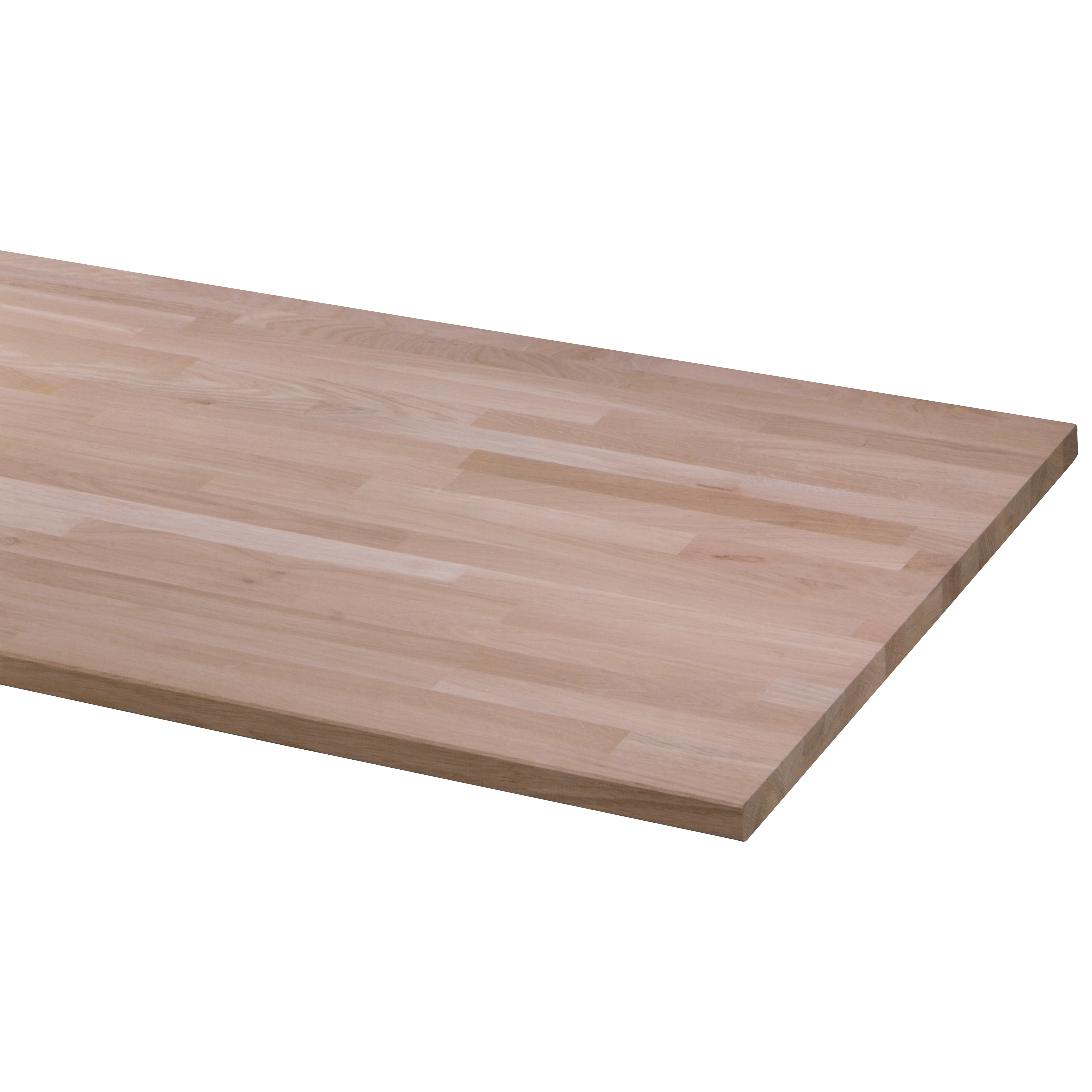 Werkblad massief eiken 26mm 250x61cm - Image 2
