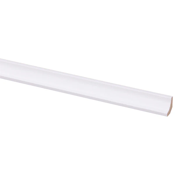 Zelfklevende hollat MDF wit 1,3x1,3 2,6m